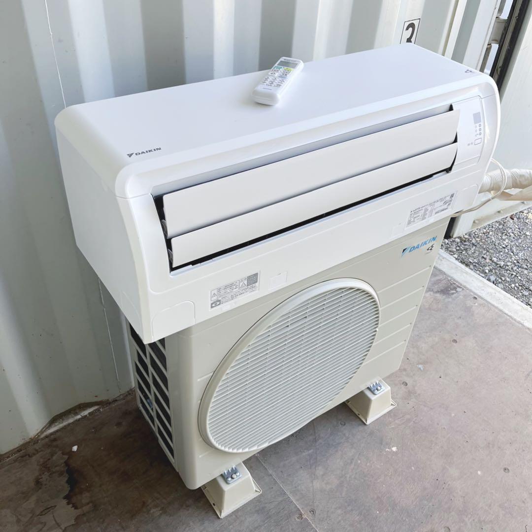 55取付無料！ダイキン現行販売モデルフィルター自動清掃本格空清エアコン6畳用✨