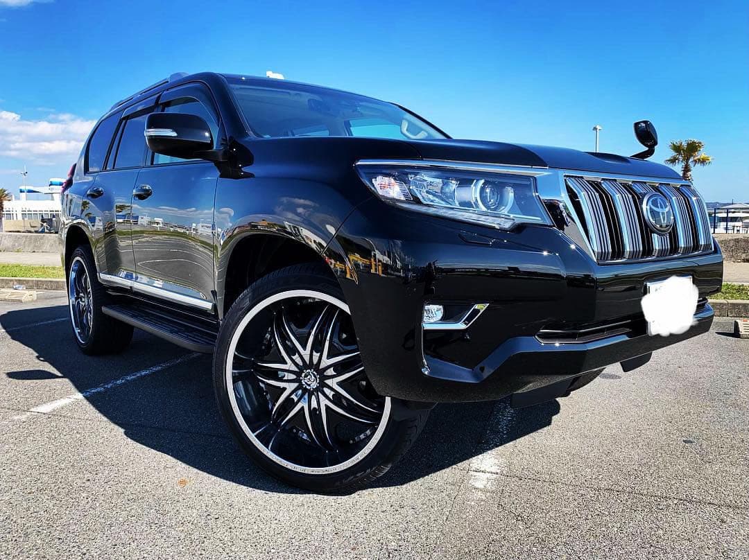 ディアブロモーフィアス　24インチ　4本セット　6穴　プラドなど