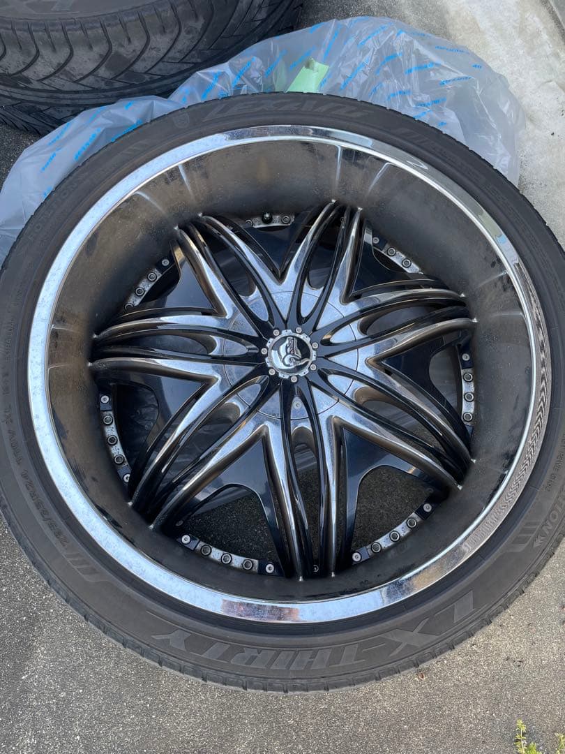 ディアブロモーフィアス　24インチ　4本セット　6穴　プラドなど