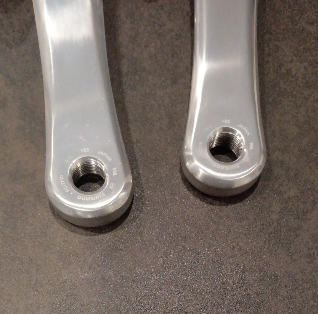 シマノ DURA-ACE FC-7710 165mm BB付き トラック