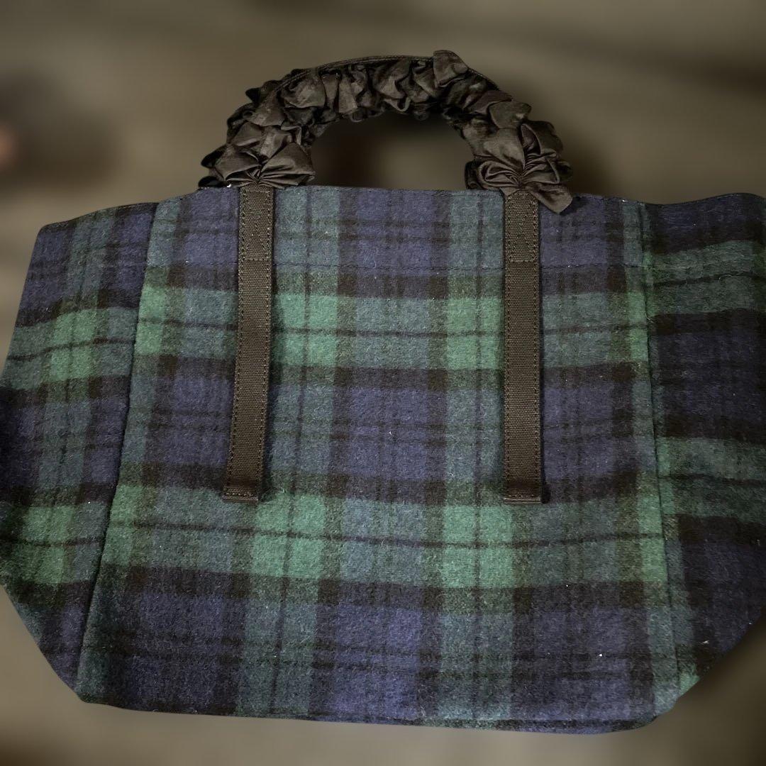 LUDLOW グレープハンドルトートバッグ　未使用