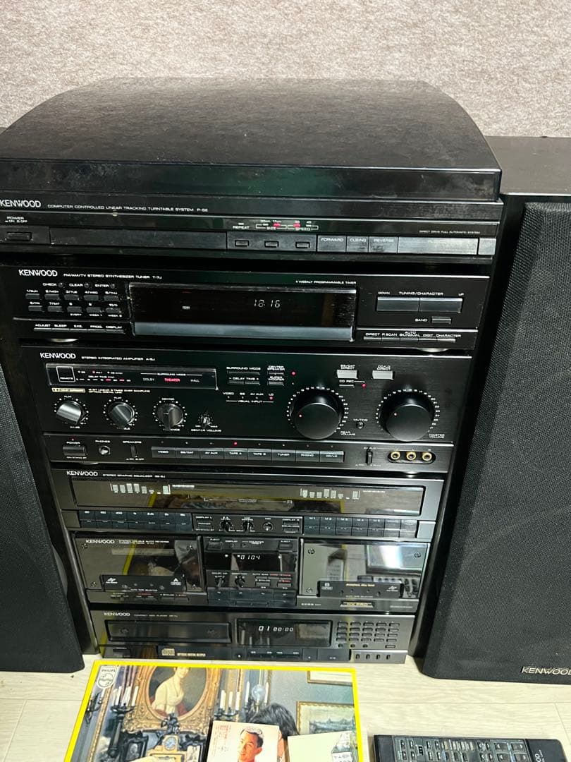 希少ケンウッドROXYシステムコンポA-5Jシリーズ5Jメンテナンス済み動作品