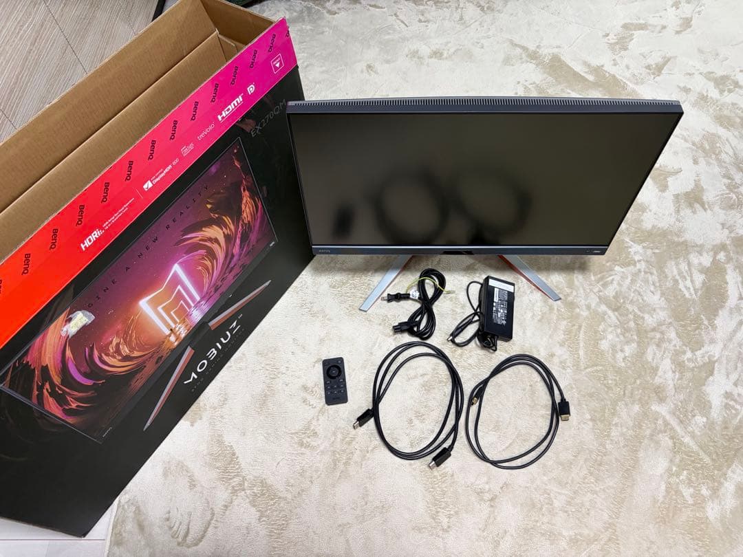 BenQ EX270QM 27インチ ゲーミングモニター 本体