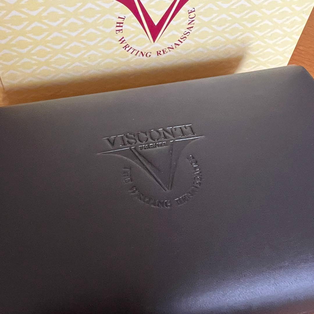 ビスコンティ VISCONTI 万年筆 赤 オリジナルボックス付き