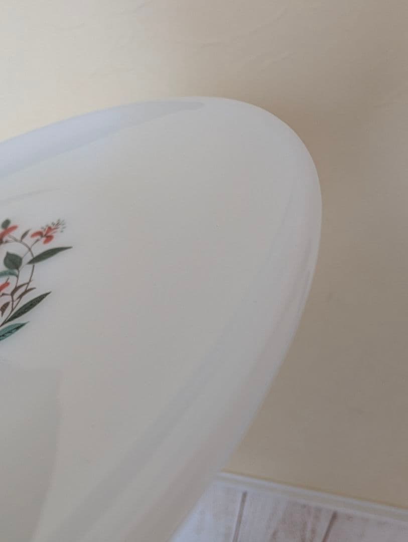 Fire King ファイヤーキングハニーサックル　中皿プレート5枚 セット