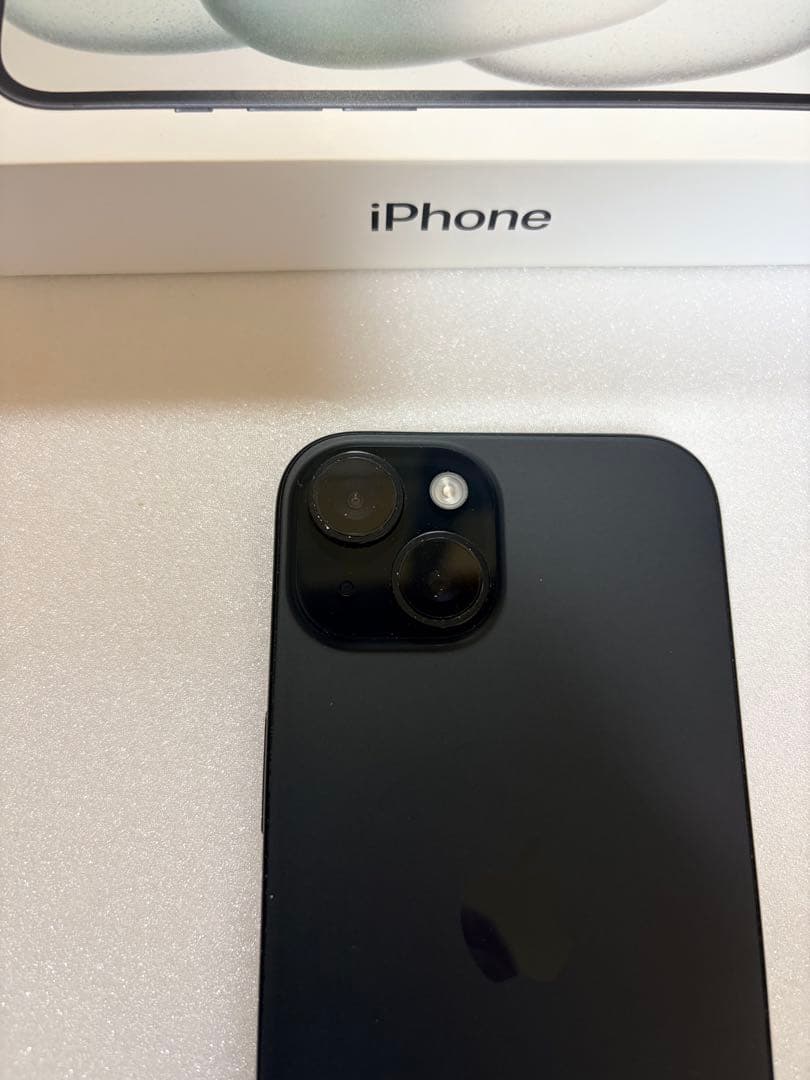 iPhone15 128GB ブラック 本体
