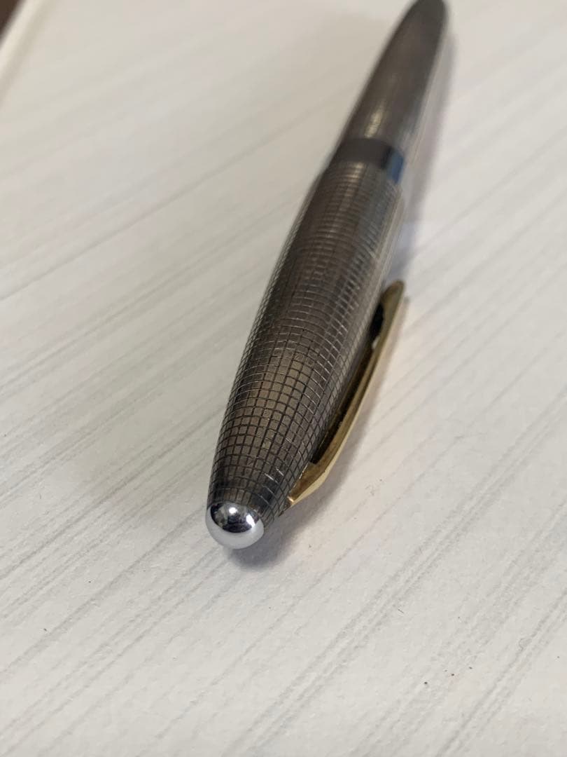 PILOT Elite シルバー 万年筆 18Kペン先