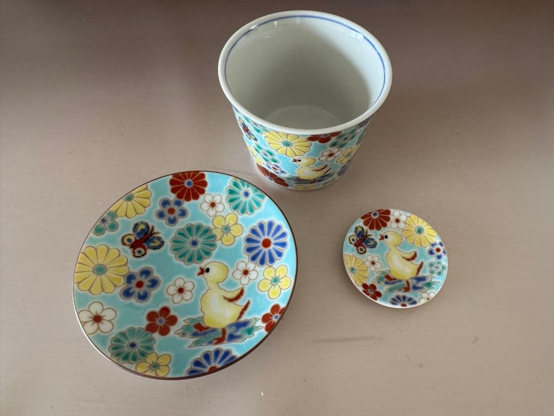 FEILER フェイラー ハイジ 九谷焼 梅菊 庄三 2セット