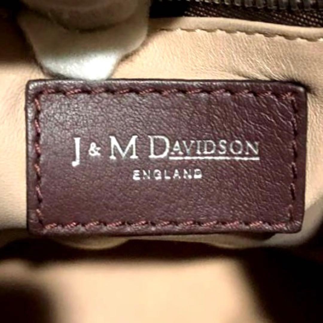 新品同様✨J&Mデヴィッドソン デイジーウィズスタッズ　レザー　ハンドバッグ