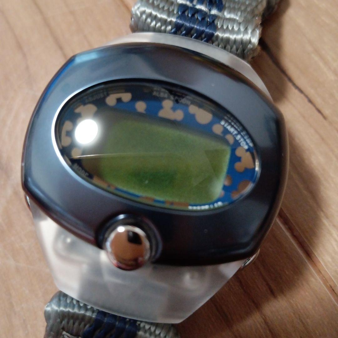 魅*流様 SEIKO ALBA SPOON ミッキーマウスのデジタルウォッチ