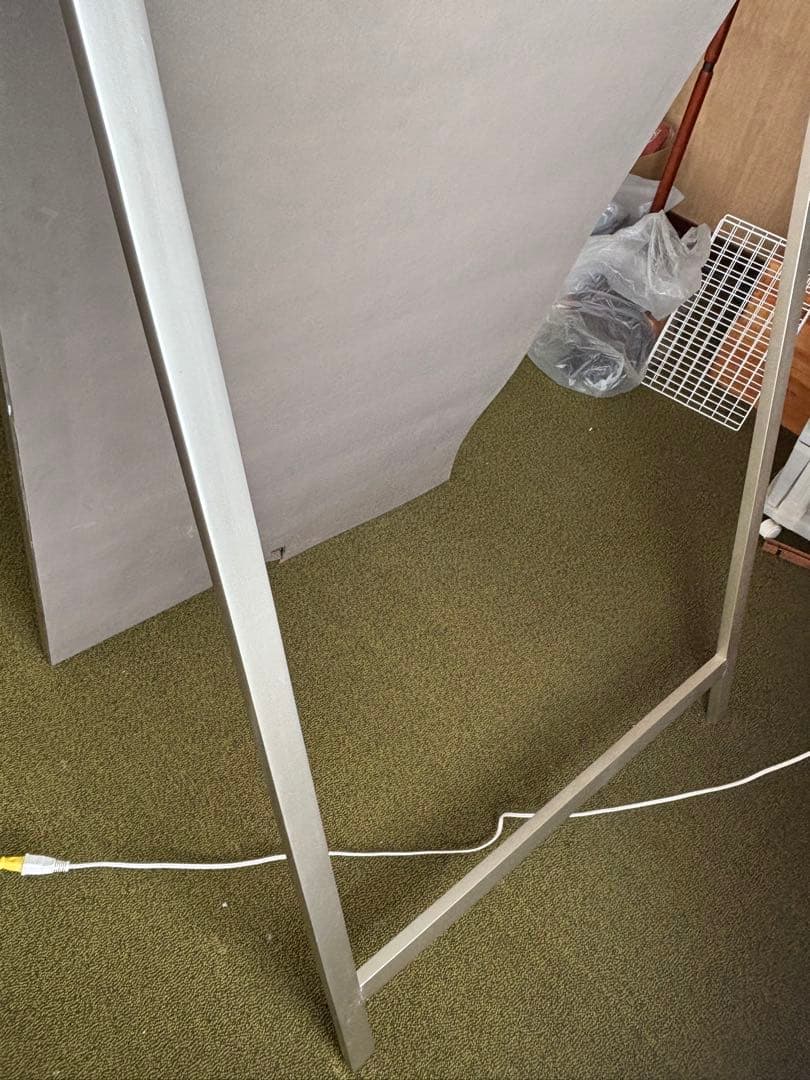 ヴィンテージ調全身ミラー　全身鏡　姿見　大型ミラー　アンティークゴシックロリータ