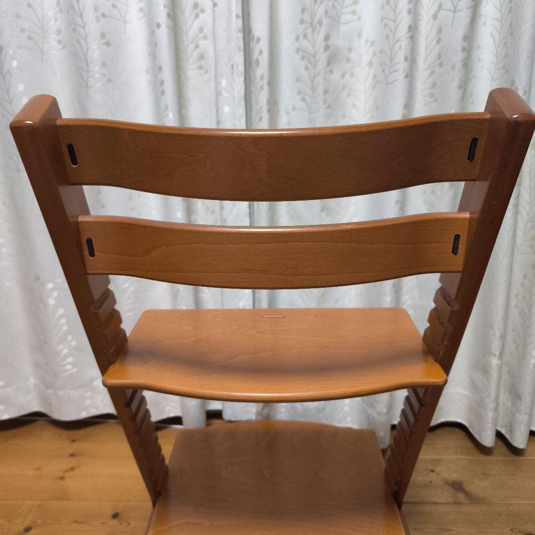 【美品】STOKKE TRIPP TRAPP チェリー シリアル5 延長ラダー付