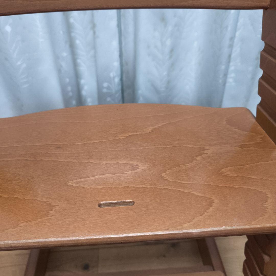 【美品】STOKKE TRIPP TRAPP チェリー シリアル5 延長ラダー付