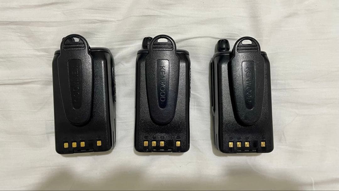 KENWOOD 無線機 3台 ケンウッド TPZ-D503 :登録局 廃局済