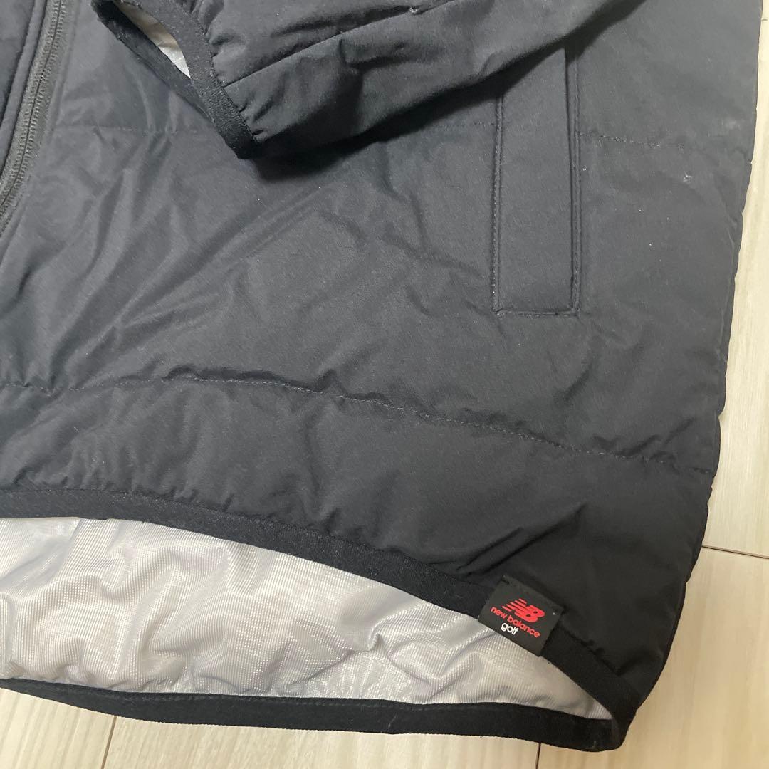 ニューバランスゴルフ　黒　ダウン80％フェザー20％ ジャケット　サイズ7