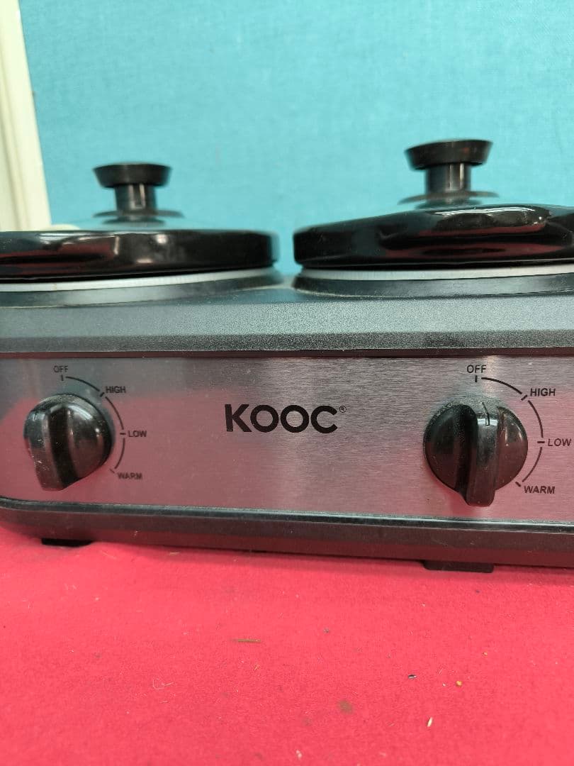 美品　KOOC　トリプルスロークッカー