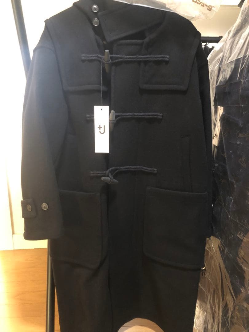 【UNIQLO +J】ウールオーバーサイズダッフルコート