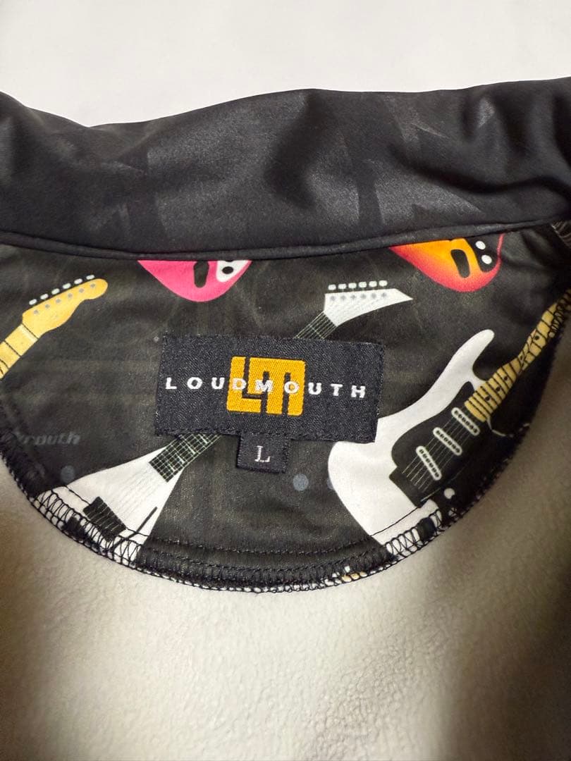 LOUDMOUTH ギター柄 ジャケット Lサイズ ゴルフ
