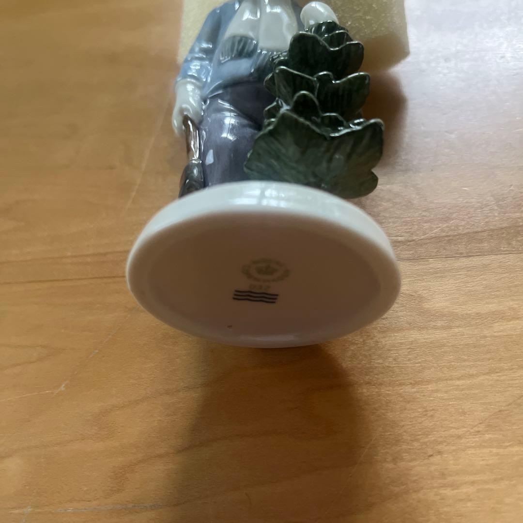 【希少・美品】ロイヤルコペンハーゲン　子供 クリスマス　陶器 置物