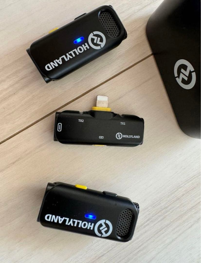 HOLLYLAND LARK C1 マイク(iPhone用) 黒