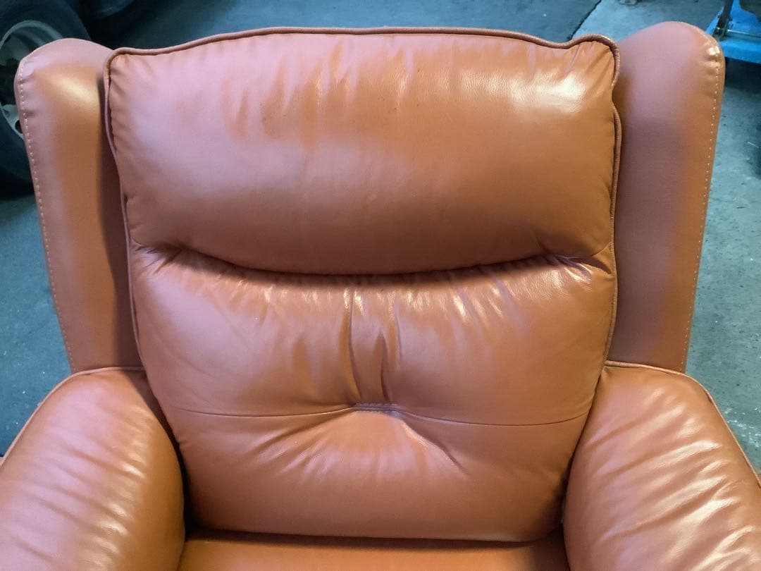 革張り 電動リクライニングチェア ワタリジャパン 1人掛け（★）