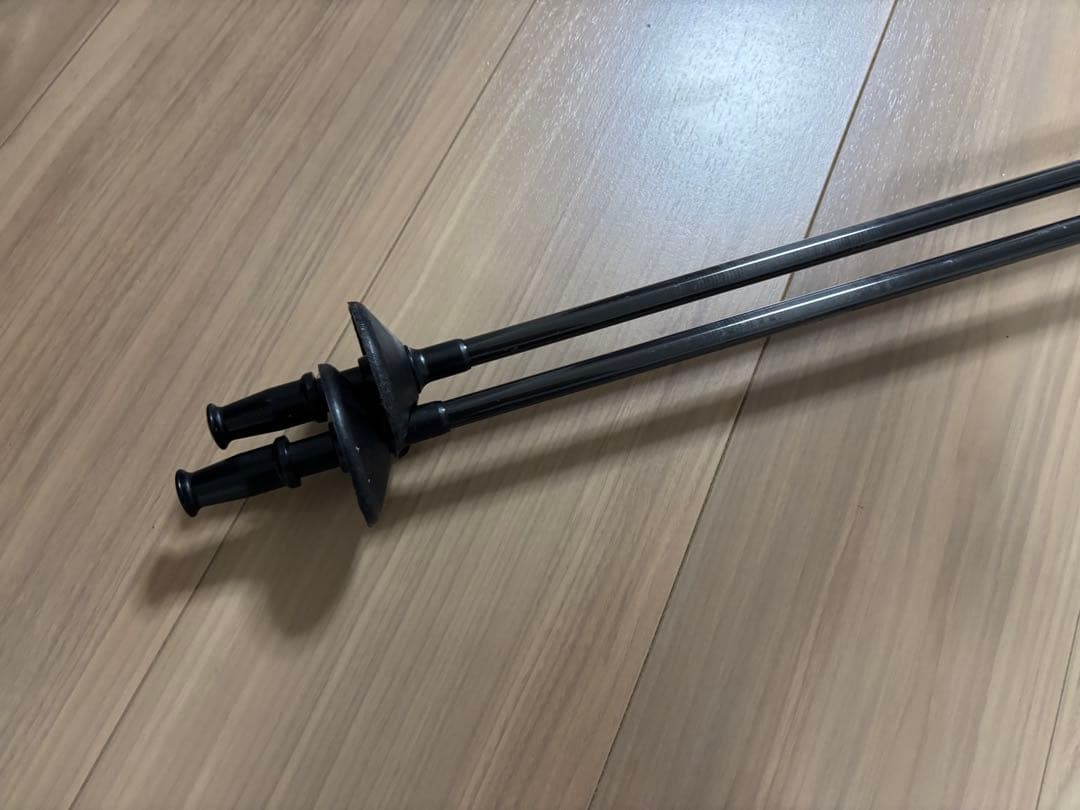 ★美品・限定★お洒落　オガサカ スキーストック 収縮ポール　調整可能　デモ技術選