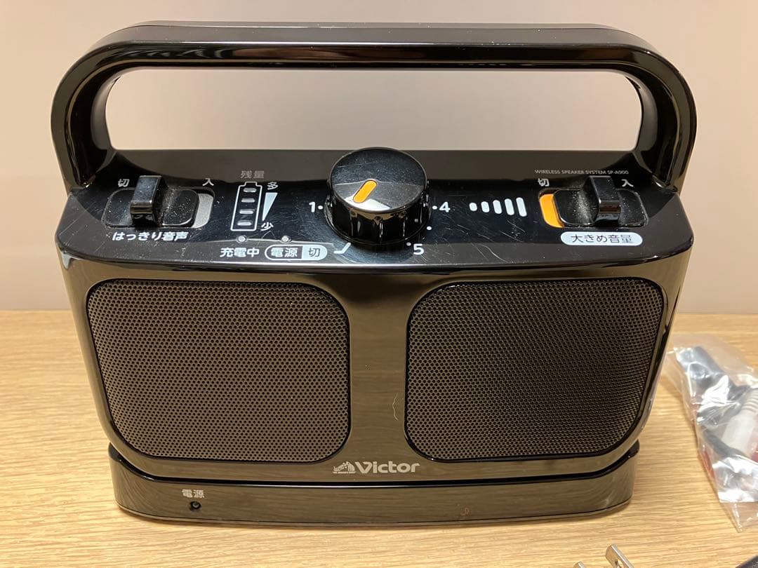 【美品】Victor ワイヤレススピーカー　SP-A900-B JVCケンウッド