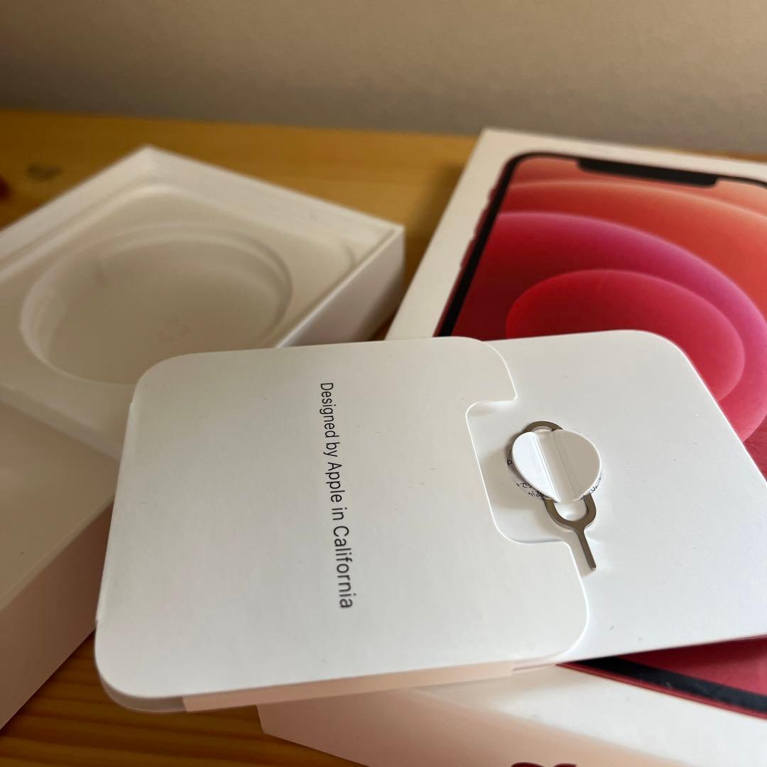 バッテリー新品100%！iPhone12 RED レッド128GB
