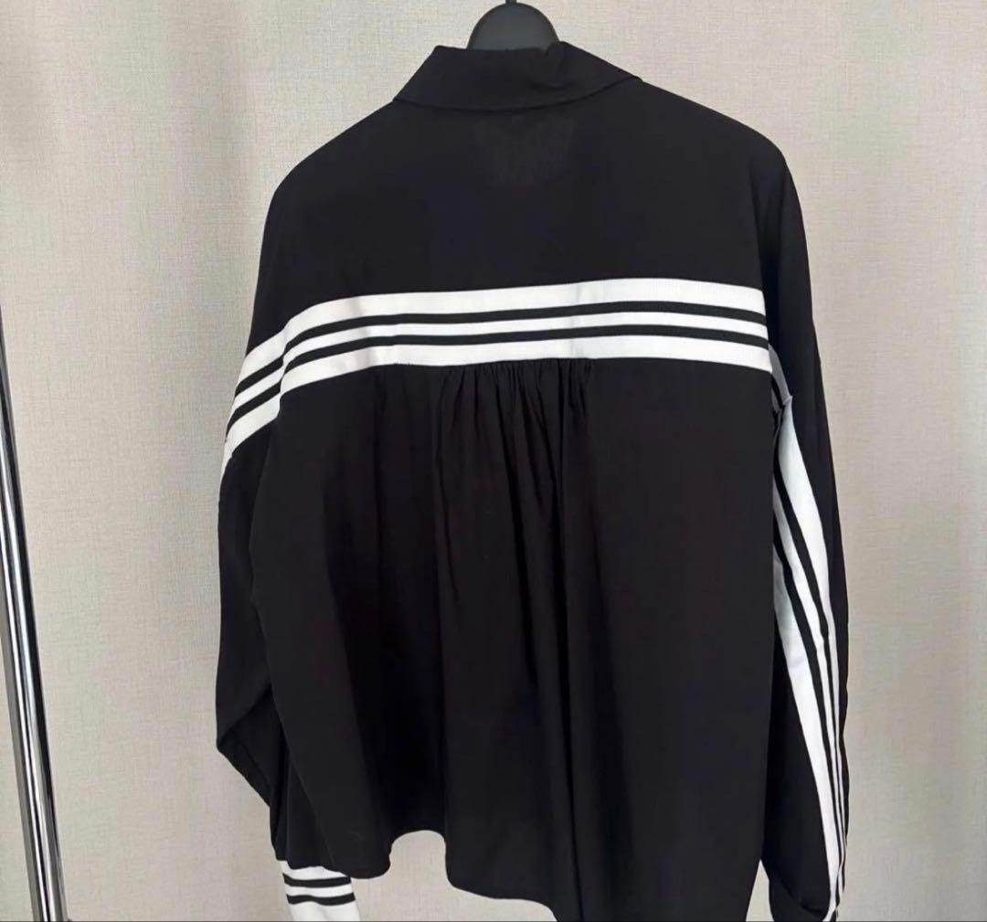 Dignite collier サイドラインシャツ