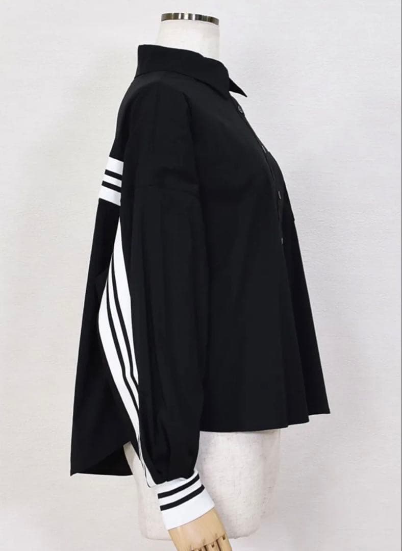 Dignite collier サイドラインシャツ