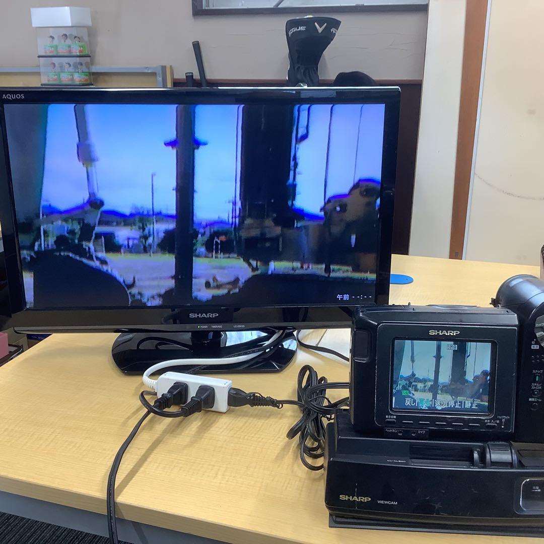 SHARP Hi8VIEWCAM VL-HL100液晶8ミリビデオカメラ