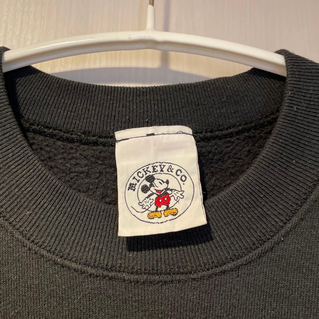 Disney 古着　スウェット　逆さま　グーフィー　レア　ディズニー