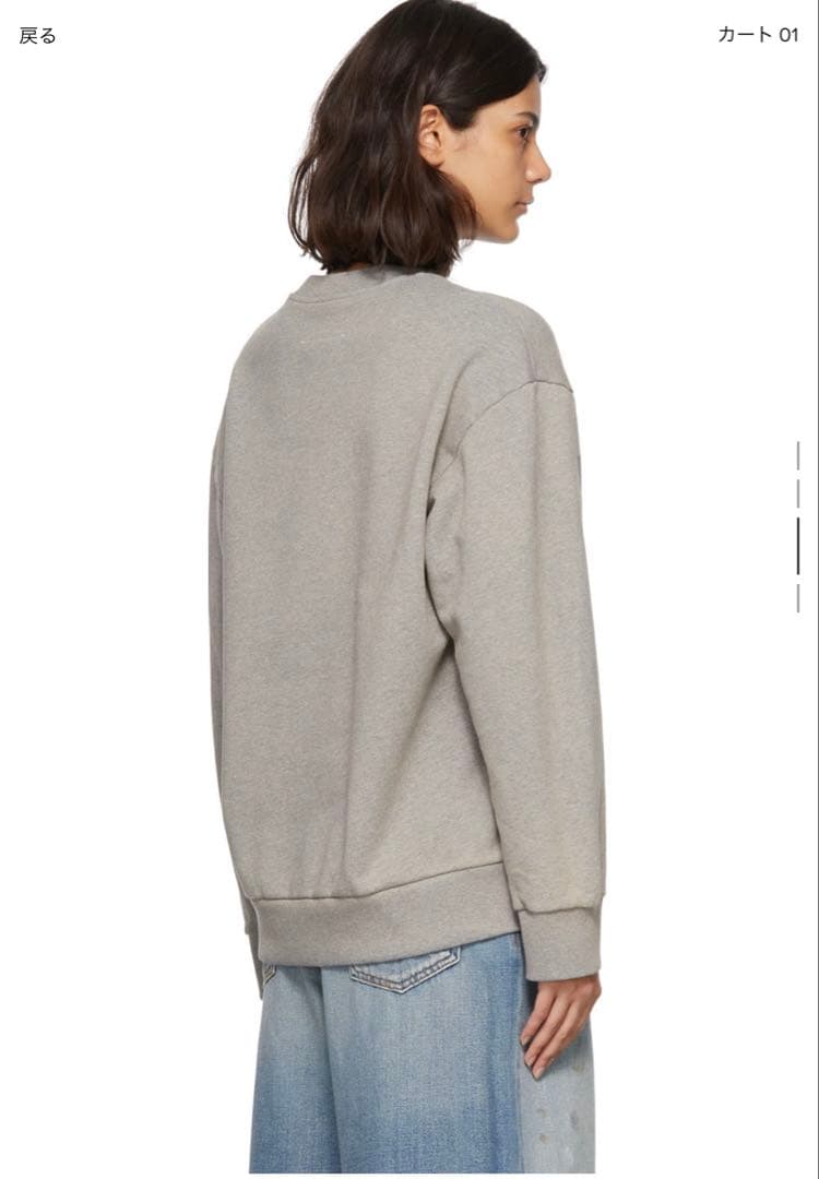 新品Mm6 Maison Margiela スウェット Logo sweater