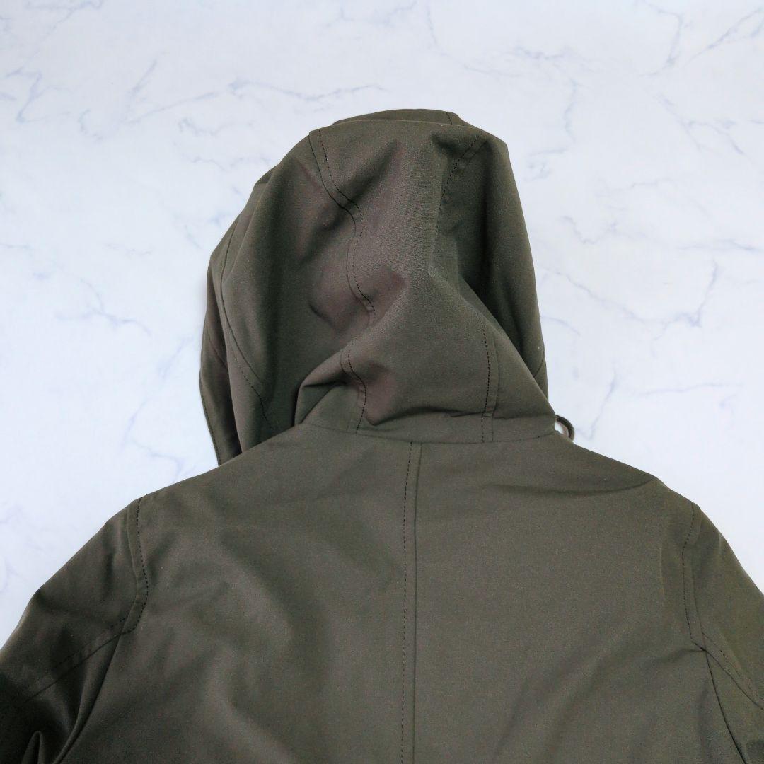 【限定品】23区 ニジュウサンク ミリタリー フーデットダウンコート 撥水