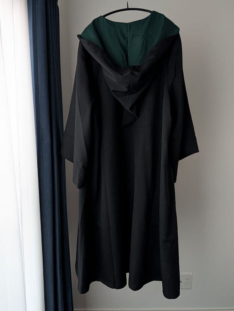 公式　ハリー・ポッター× 梗豆 KYOUKO 刺繍　ローブ　スリザリン