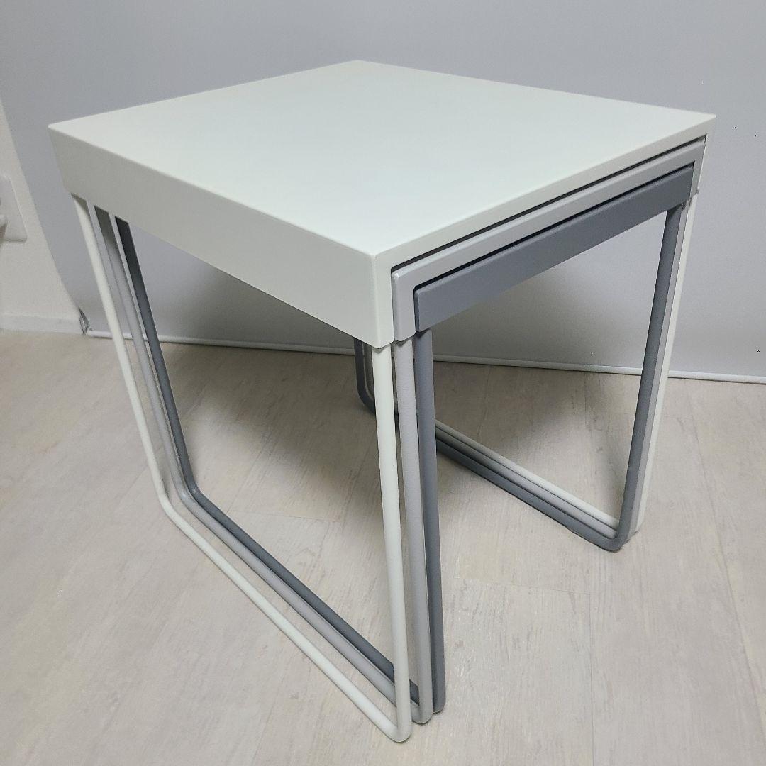 【廃盤品】イケア　GRANBODA　グランボダ ネストテーブル　3点セット