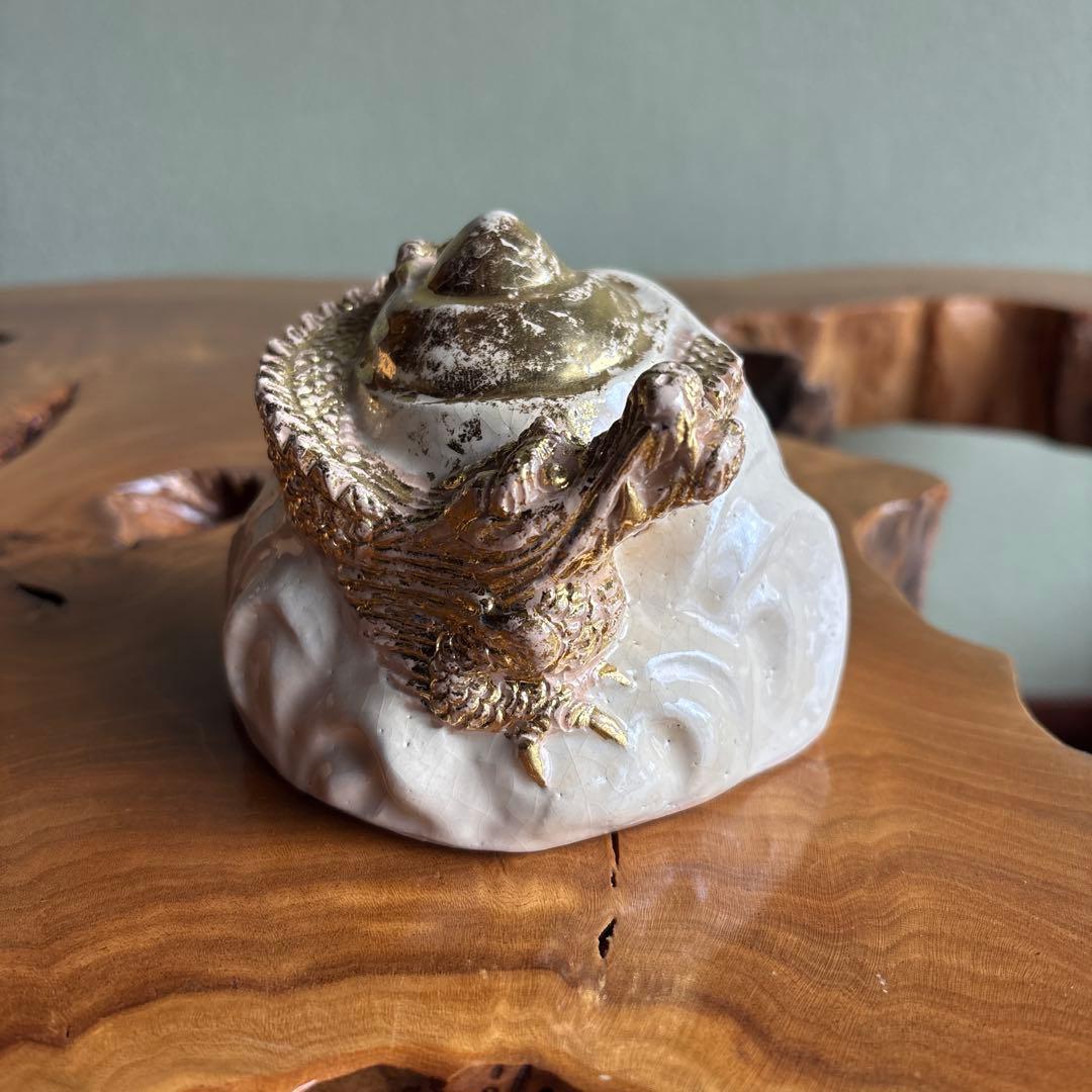 六兵衛窯 辰年 「宝龍」干支置物 清水焼 陶芸 たち吉 共箱