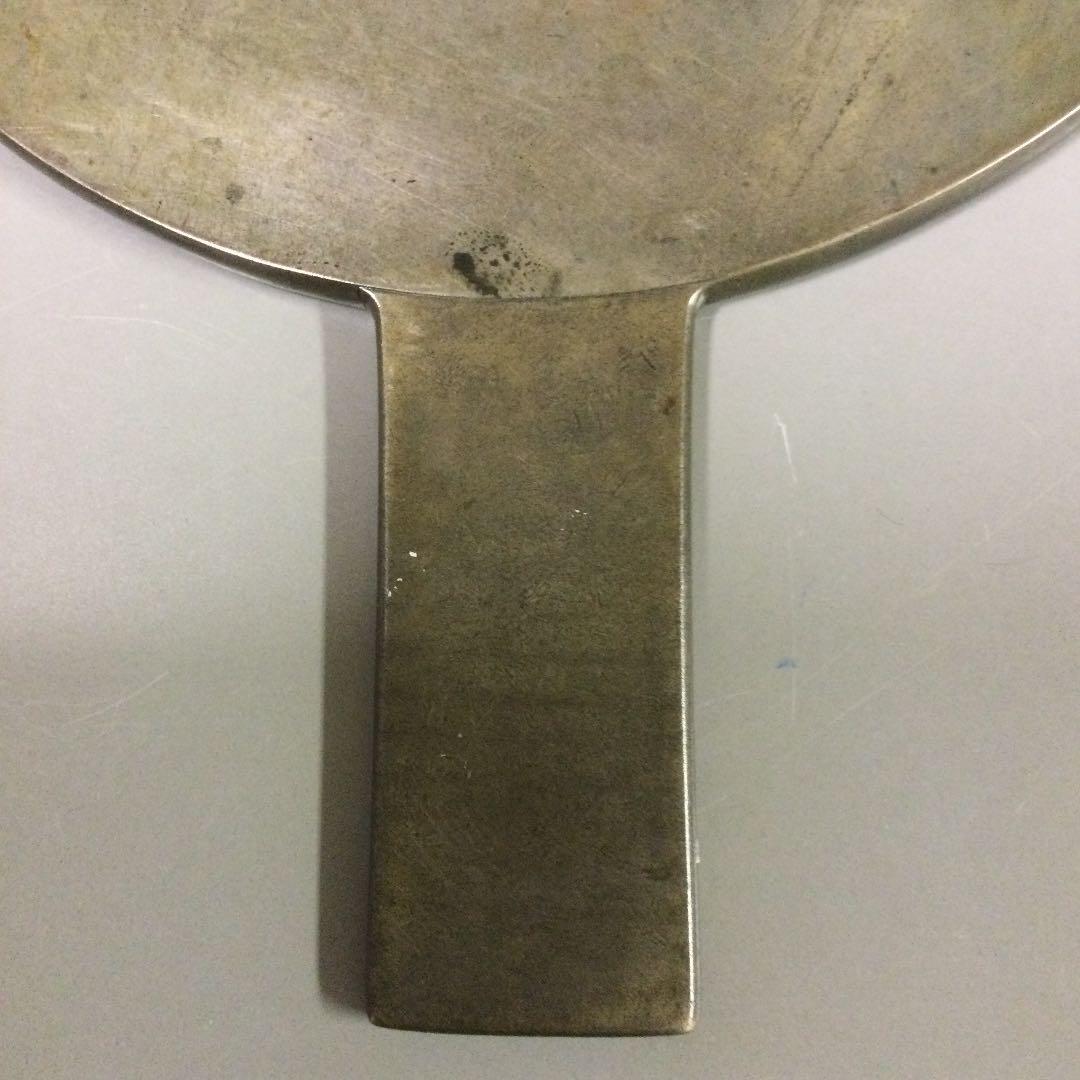 銅製手鏡、江戸初期、アンティーク