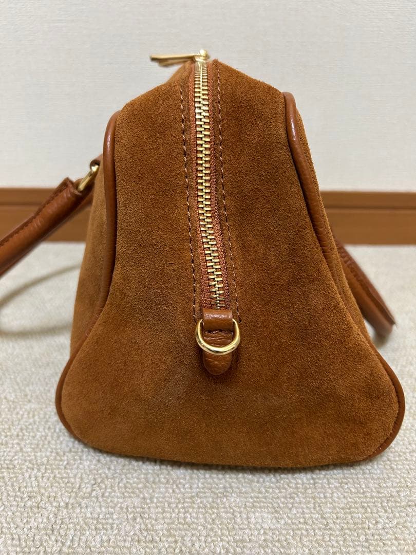 AULENTTI オウレンティ スエードボストンバッグ　スピックアンドスパン