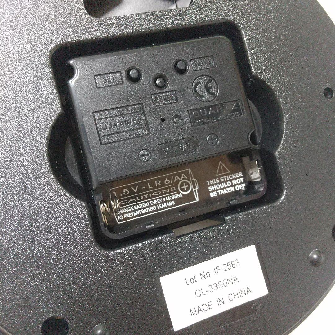 木製の針♪浮いてる数字『Oland オラント』 電波時計 インターフォルム社