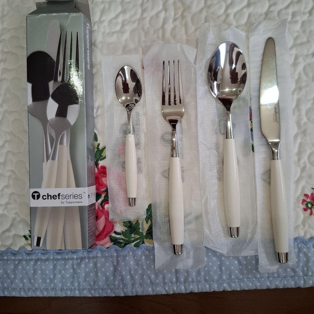 お値下げ⭐タッパーウェア　カトラリーセット