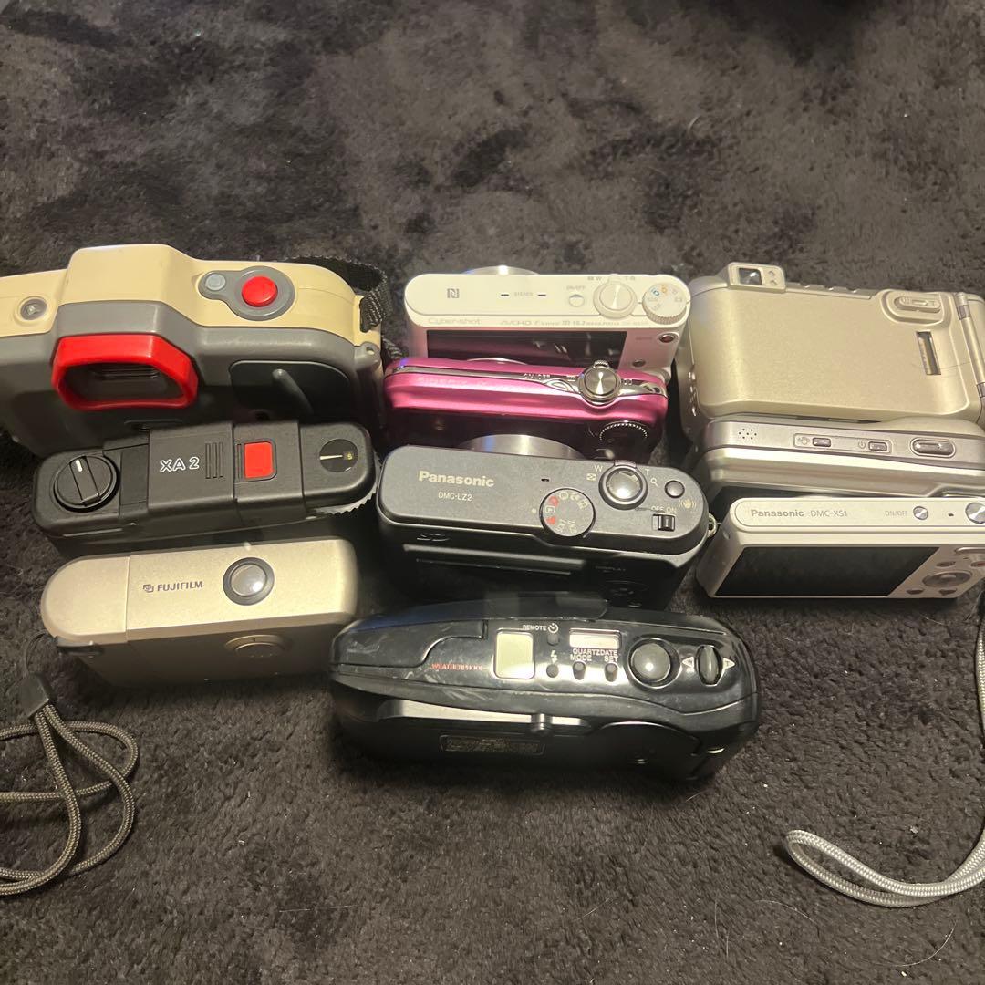 コンパクトデジタルカメラセット10点