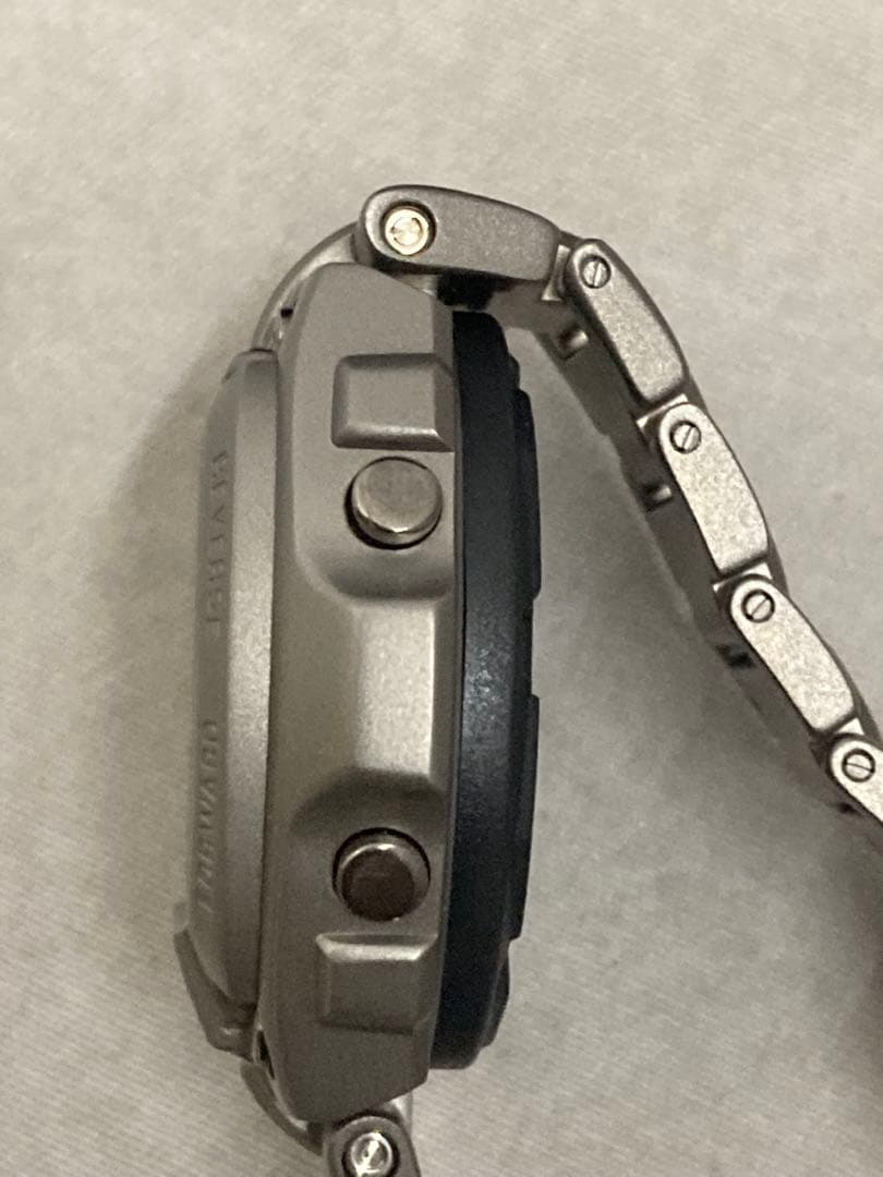 G-SHOCK MRG-210T チタン デジタル シルバーカラー ジャズカラー