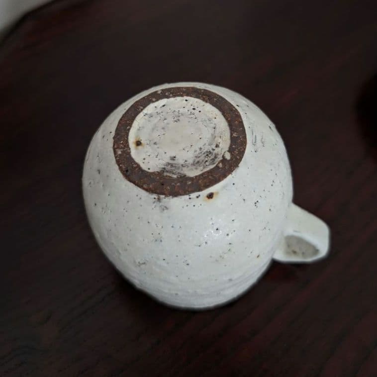 村上直子 パオ＆ユーポス うずらマグ shiromoegi