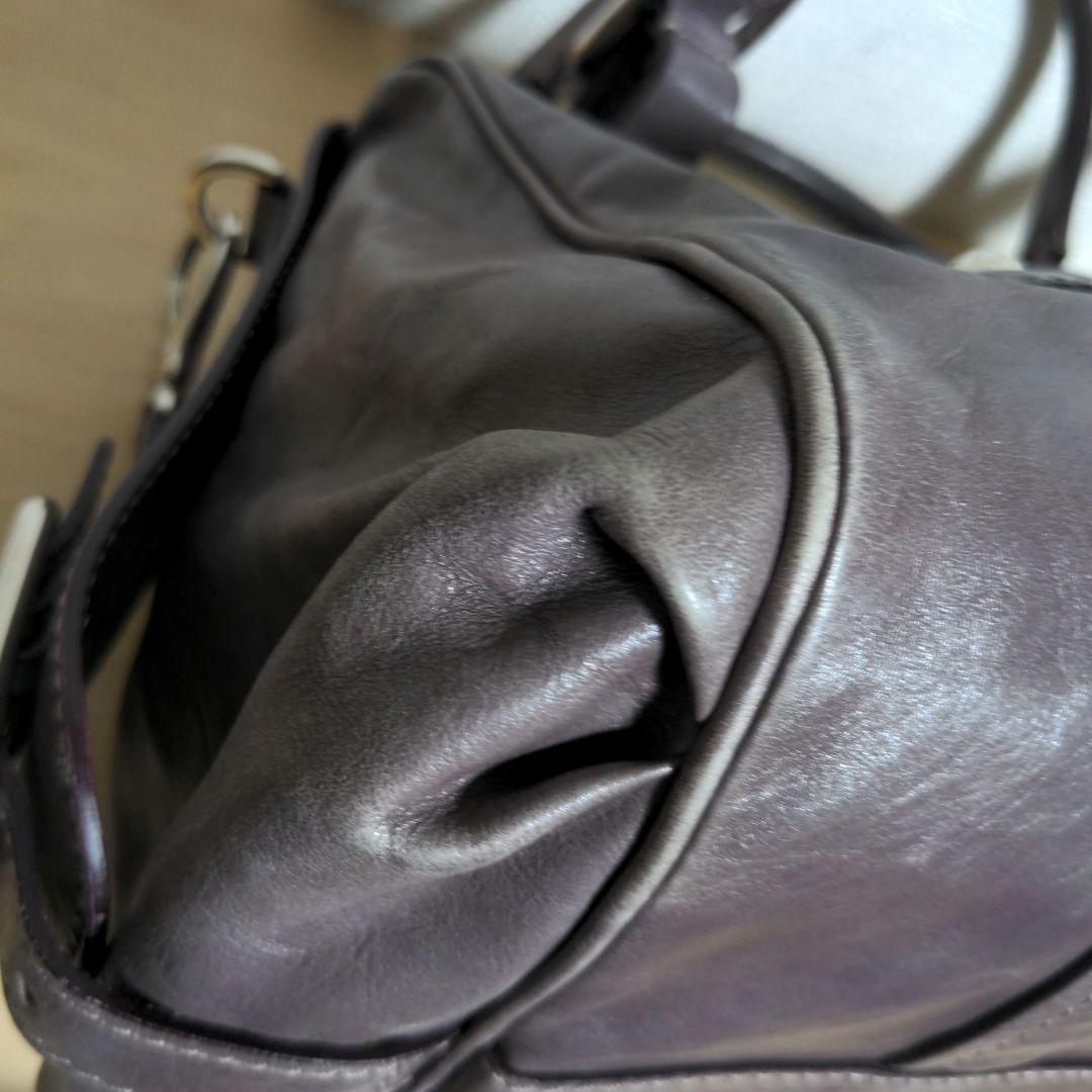 ci28. TOD'S 2way ショルダーバッグ 牛革