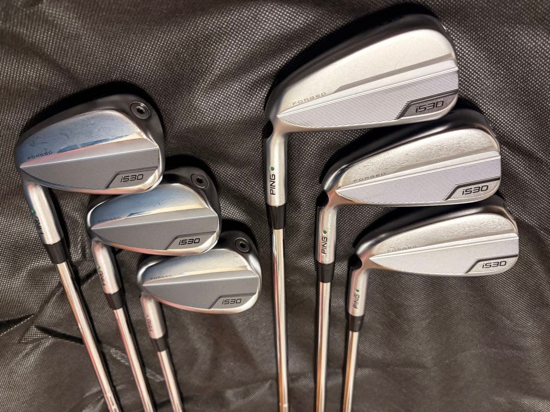 【レフティ】　PING（ピン）　i530　2024年　アイアンセット　スチールS