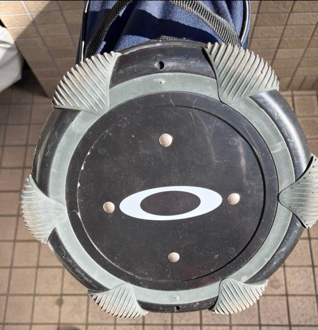 OAKLEY ネイビー キャディバッグ　ゴルフバック