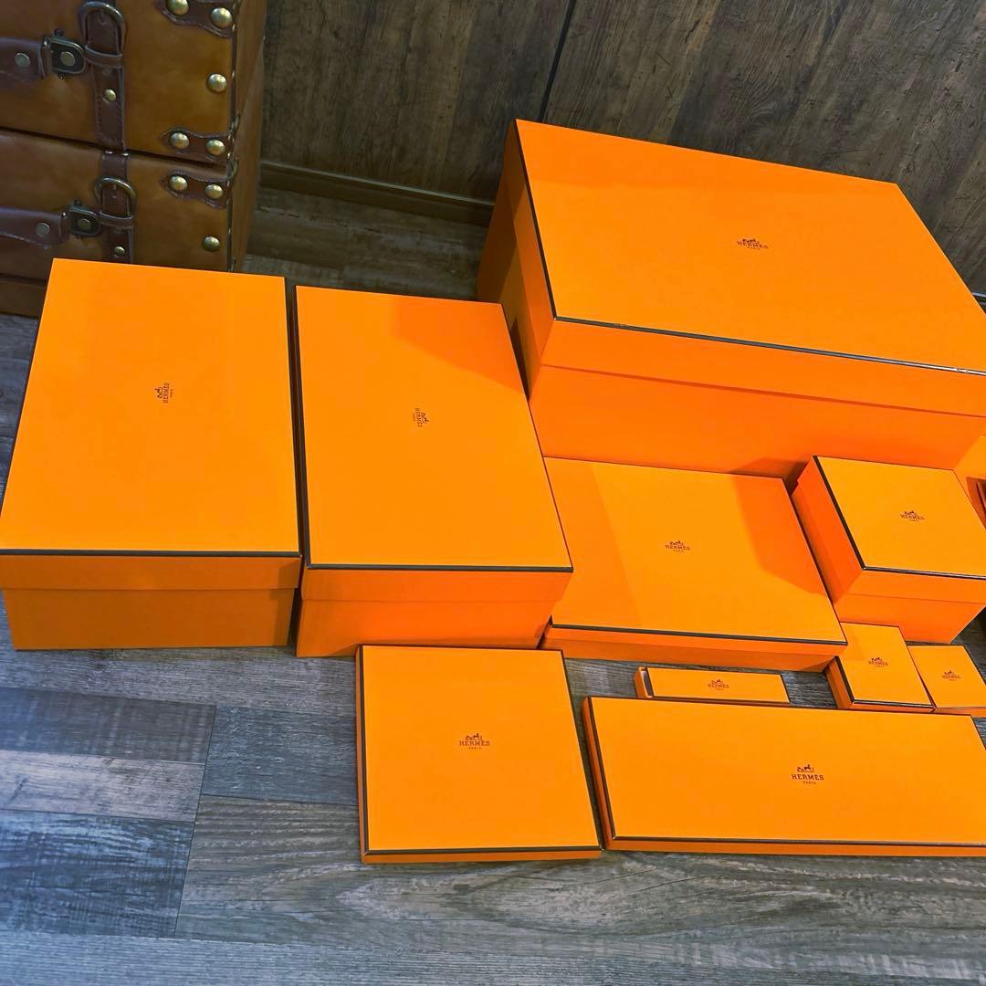HERMES/エルメス ボックス　保存袋、リボン　まとめ売り　空箱　大箱