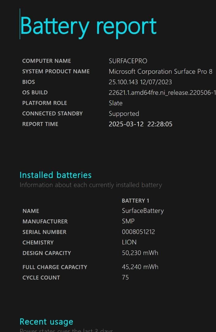 【最終値下げ】Surface Pro8 core i5 128GB メモリ8GB