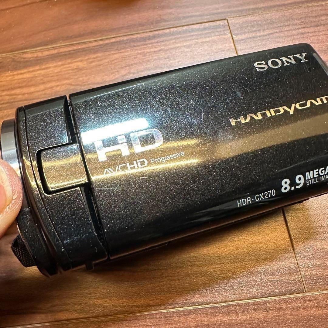 SONY HDR-CX270V(W) ビデオカメラ 2778